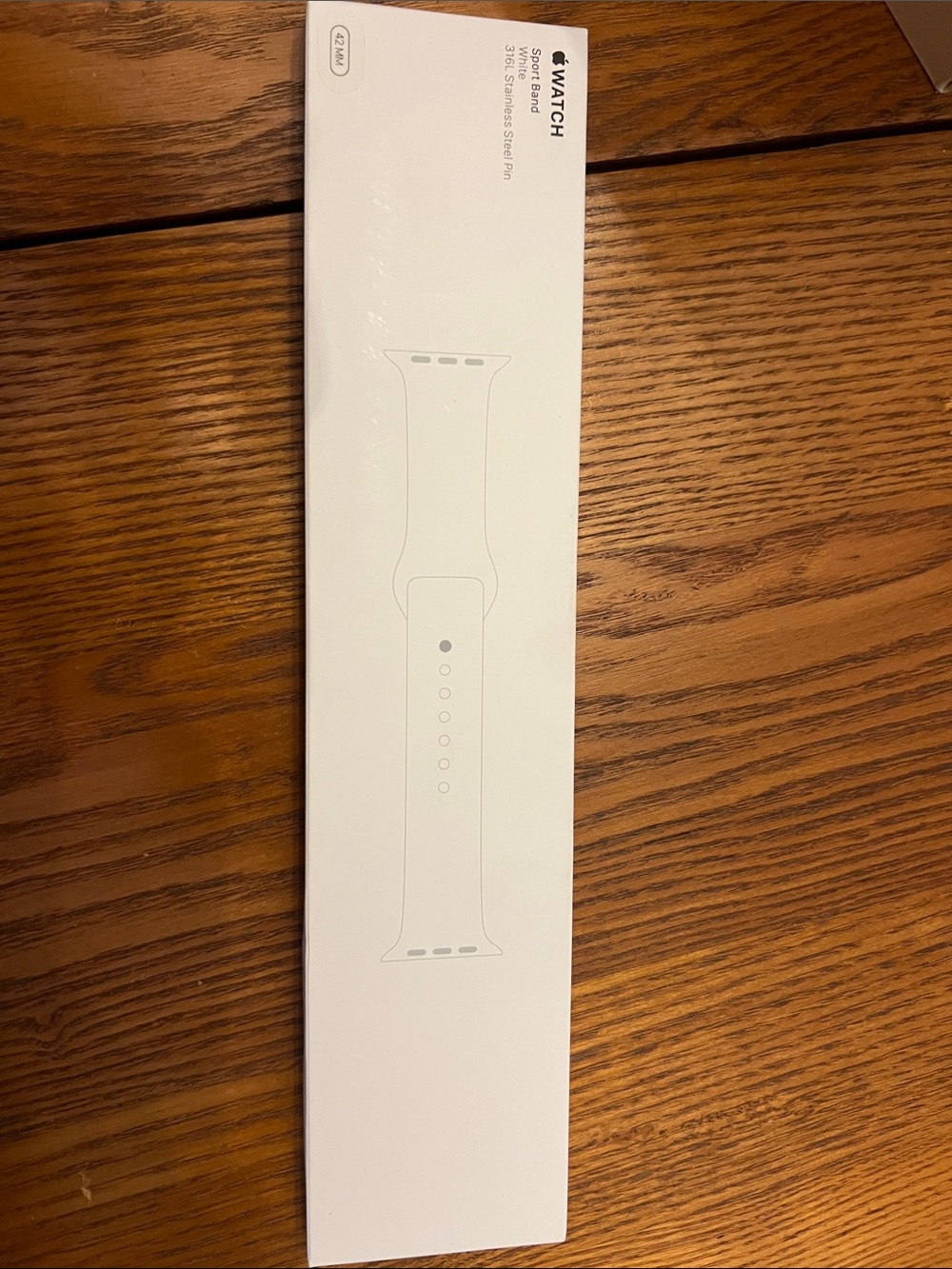 Apple White Sport Band for Apple Watch - White